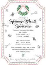 Load image into Gallery viewer, 2026 HOLIDAY WREATH WORKSHOP