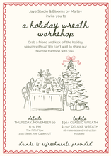 Load image into Gallery viewer, 2025 HOLIDAY WREATH WORKSHOP