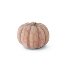 Load image into Gallery viewer, Flocked Resin Pumpkins (3 sizes)