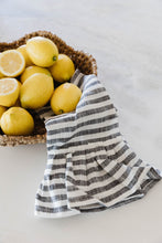 Load image into Gallery viewer, Striped Tea Towel with Ruffle
