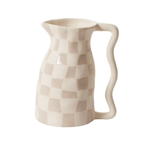 Checkered Pitcher