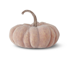 Load image into Gallery viewer, Flocked Resin Pumpkins (3 sizes)
