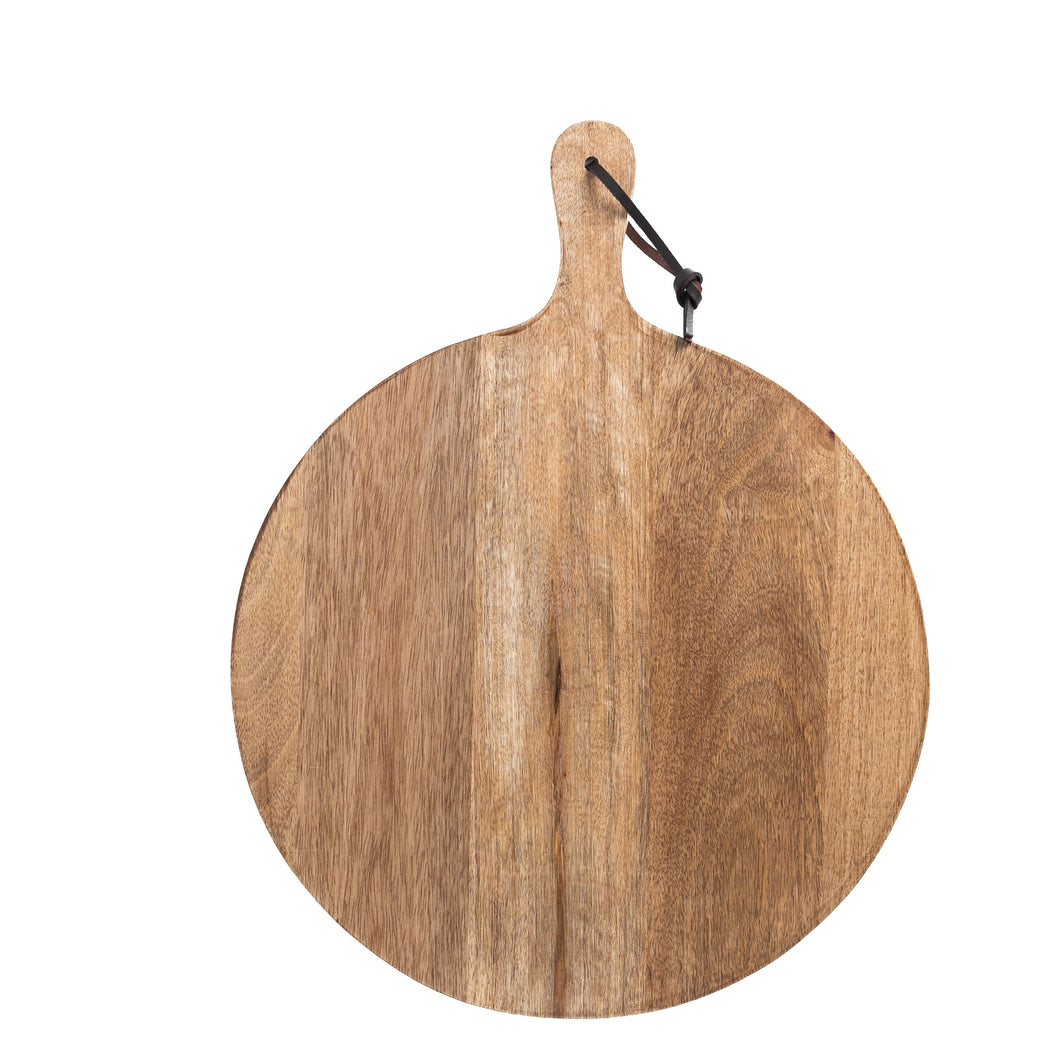 Artisan Wood Round Charcuterie Serving Board