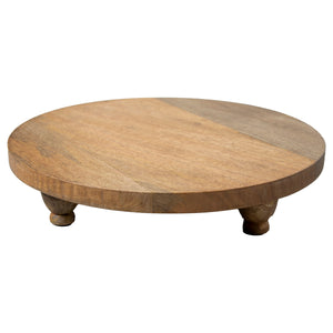 Round Footed Serving Board