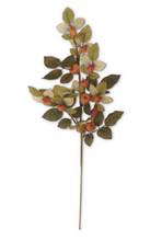 Load image into Gallery viewer, Fall Cream Berry Stem
