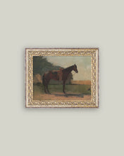 Load image into Gallery viewer, Saddled Horse Print
