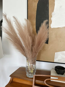 Faux Brown Pampas Grass