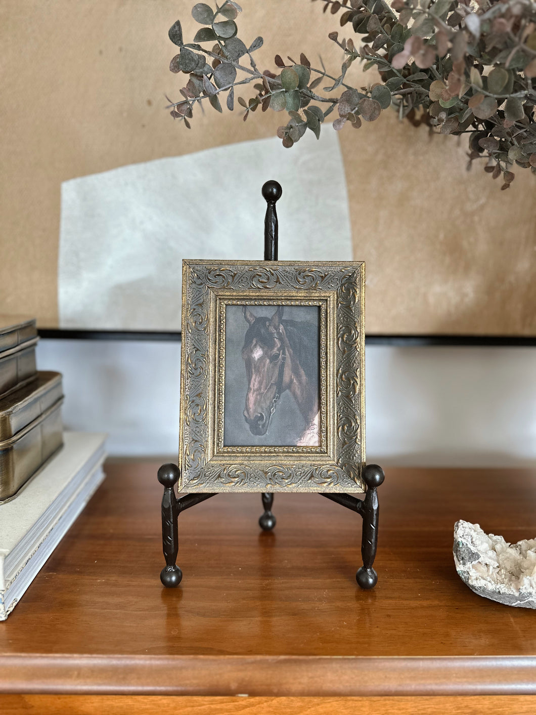 Framed Horse Portrait Print