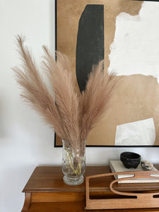 Faux Brown Pampas Grass