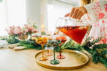 Load image into Gallery viewer, Ribbed Glass Pitcher
