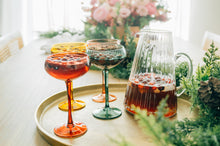 Load image into Gallery viewer, Ribbed Glass Pitcher
