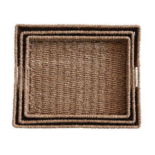 Load image into Gallery viewer, Woven Sea Grass Trays(3 sizes)
