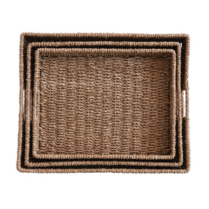 Woven Sea Grass Trays(3 sizes)