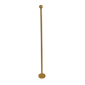 Brass Cocktail Stirrer, Antique Brass Finish