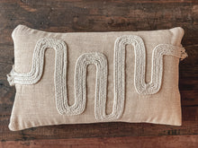 Load image into Gallery viewer, Wandering Jute Lumbar Pillow
