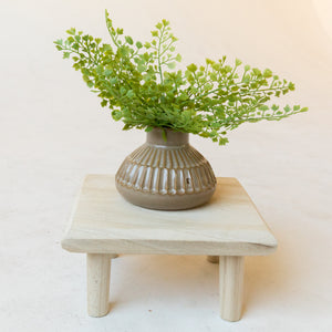 Stoneware Flower Vase