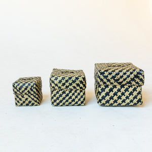 Checkerboard Seagrass Baskets