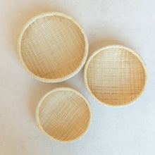 Load image into Gallery viewer, Hand-Woven Bamboo Baskets
