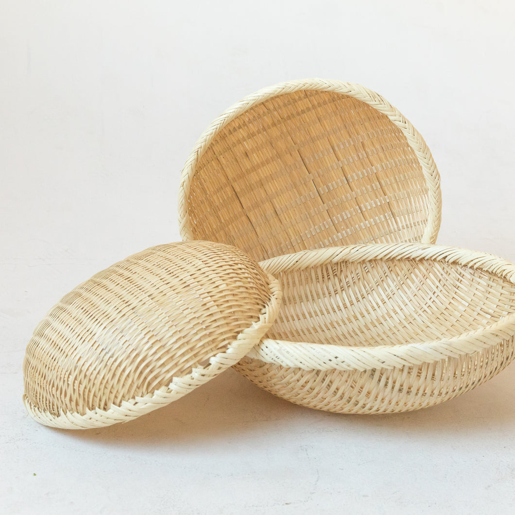 Hand-Woven Bamboo Baskets