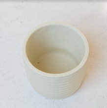 Load image into Gallery viewer, Creamy Striped Pot
