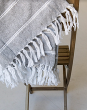 Load image into Gallery viewer, Heather Striped Throw
